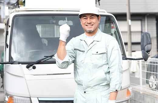 笑顔のスタッフ